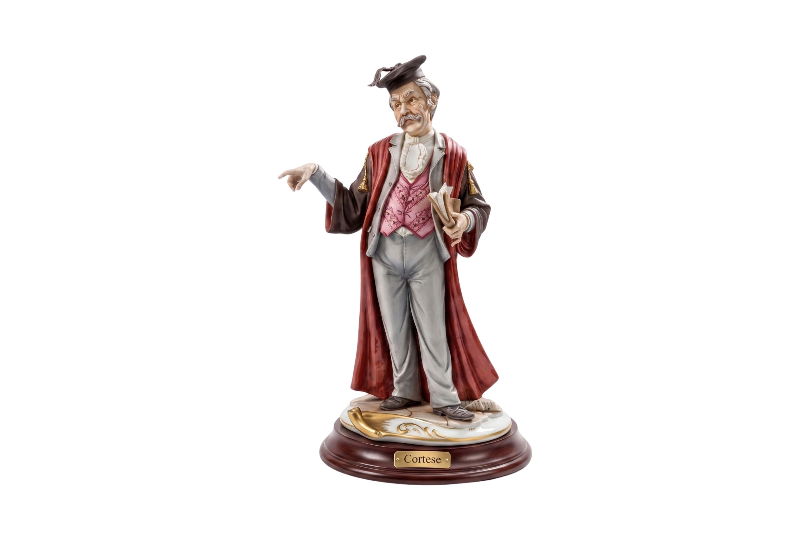 Lawyer — Cortese porcelain figurine