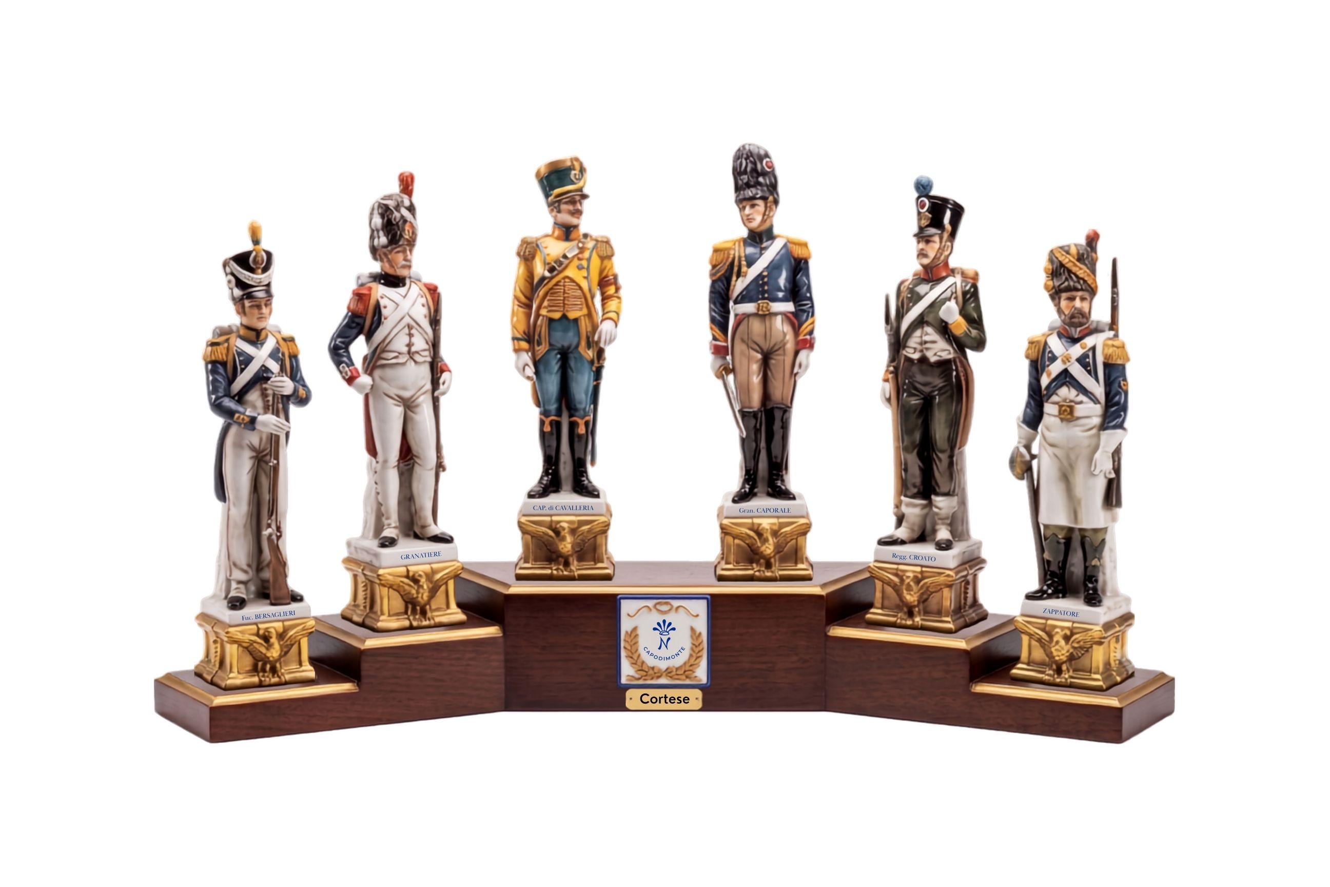 Великая армия — фарфоровая статуэтка Cortese